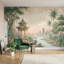 Papier peint amovible paysage asiatique Pavillon de la Pagode-1302430006-1302429962