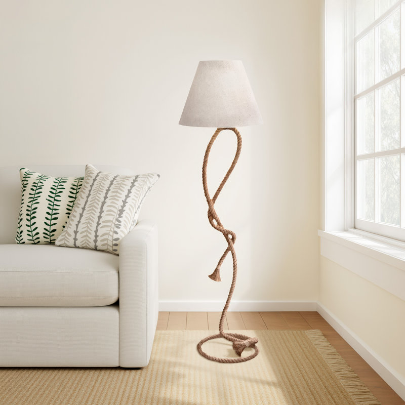 Highland 63'' Brown Traditional Floor Lamp