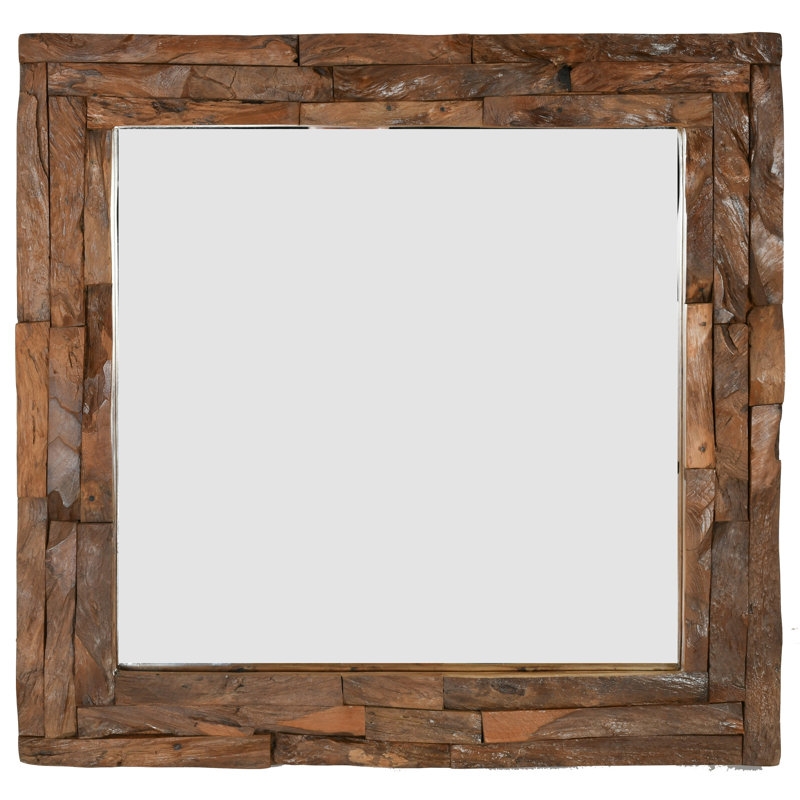 Miroir teck