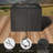Smokeless Fire Pit,Stainless Steel Wood Burning Fireplace,Portable,with Pull-Out Ash Tray and Handles-113107722-113107721