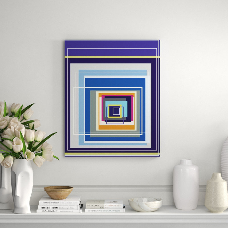 Color Blocks II Print by Guseul Park, 30" H x 24" W, Outdoor