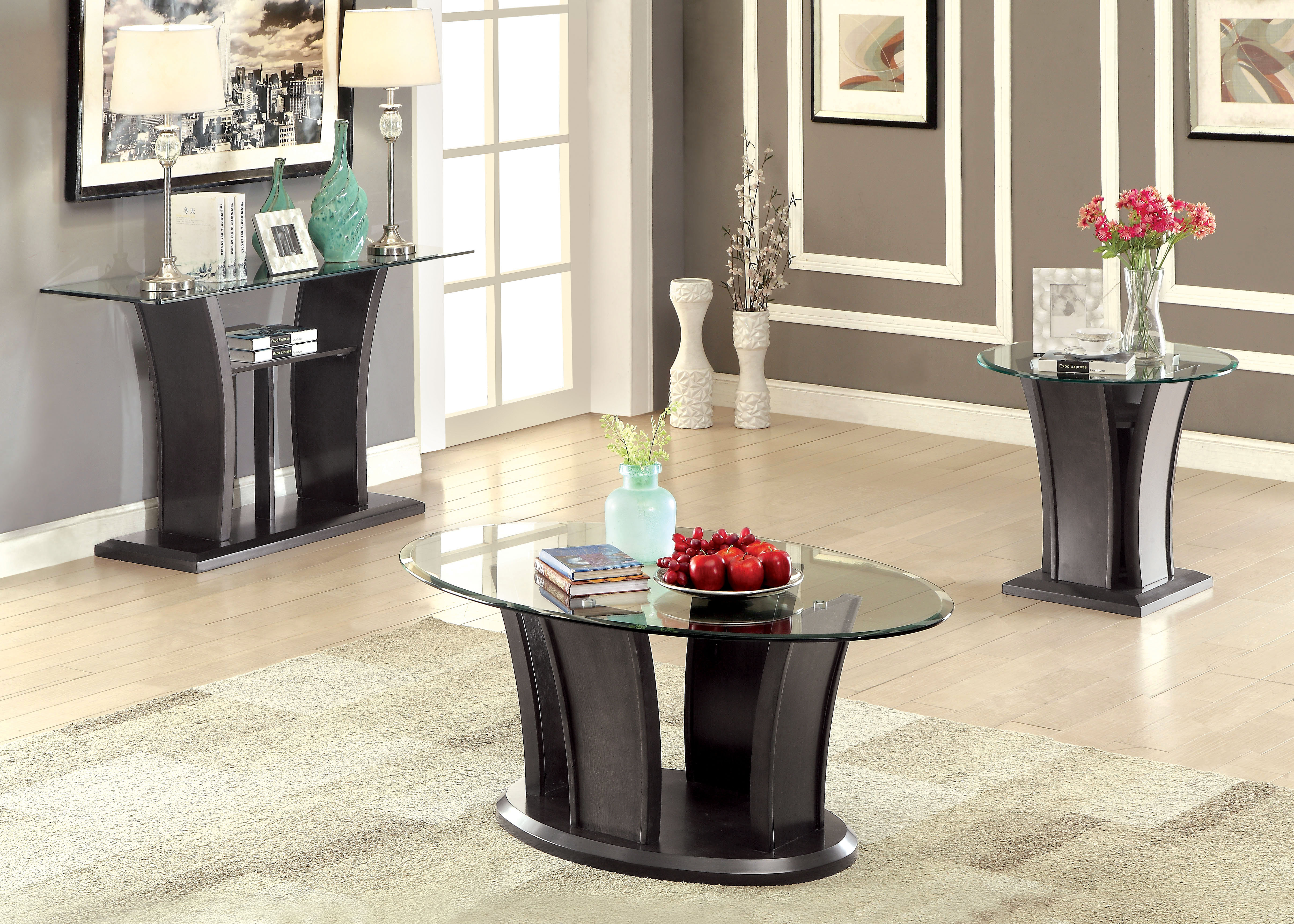 Latitude Run Pettegrow 3 Piece Coffee Table Set Reviews Wayfair