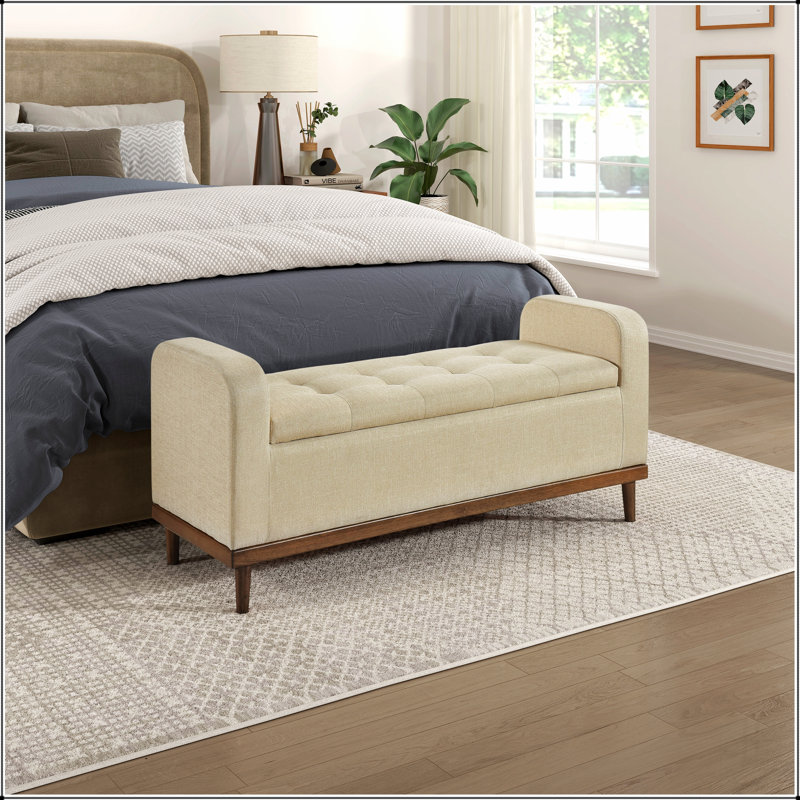 Meuble de rangement Mid-Century, Marron clair