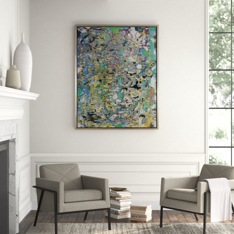 Blue Soil Painting