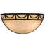 2 - Light Flush Mounted Sconce