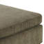Square chenille ottoman-446029163
