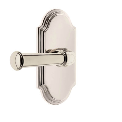 Grandeur Arc Plate Passage with Georgetown Lever