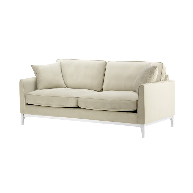 Jaaron Loveseat, 2, Beige, White