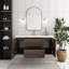 Ensemble de meuble-lavabo simple 48 po avec plateau en résine intégré 48 po-740235723