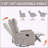 Comfortable Manual Recliner Chair with Rocker and Swivel for Living Room Relaxation-959497599