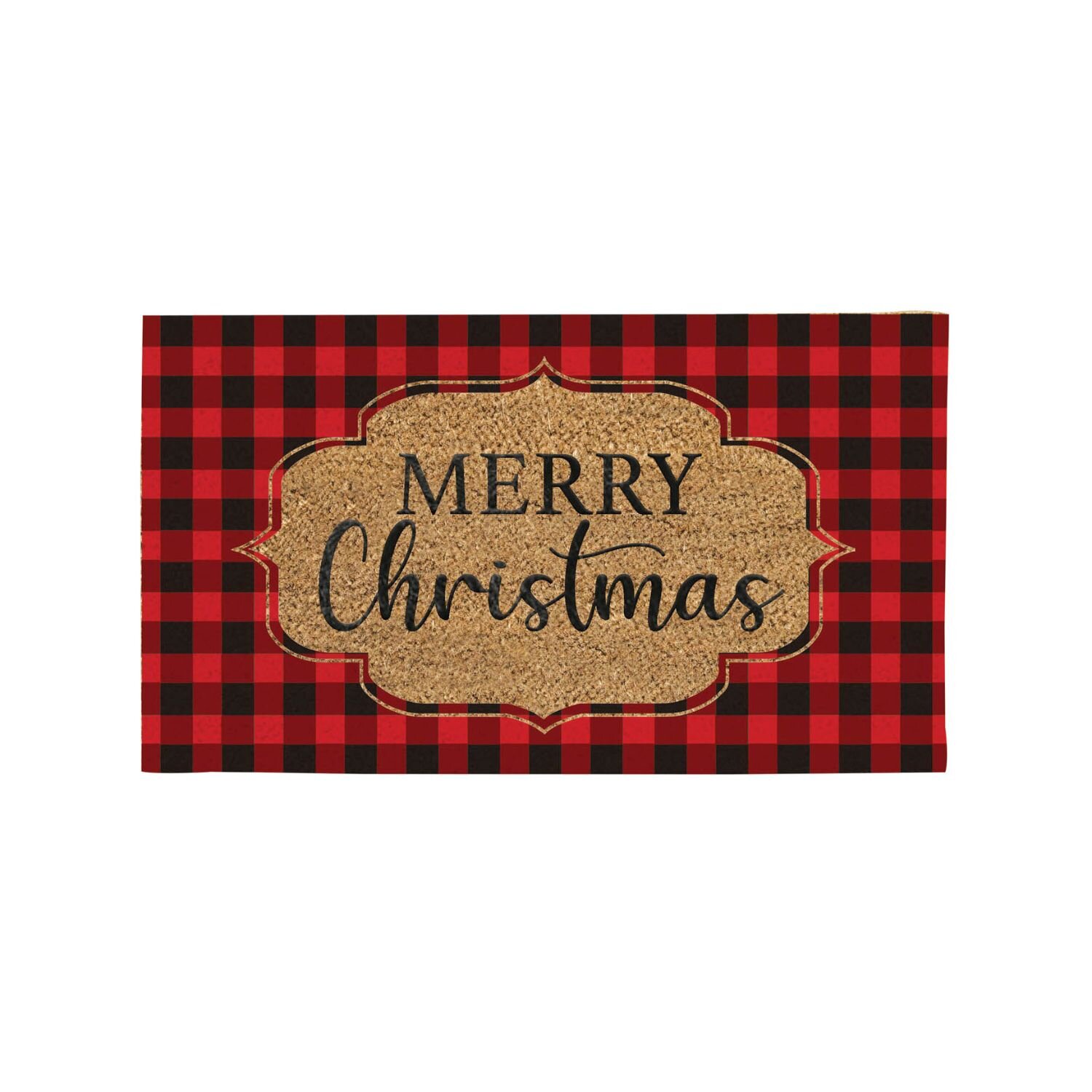 Arlmont & Co. Adolfson Christmas Outdoor Doormat | Wayfair