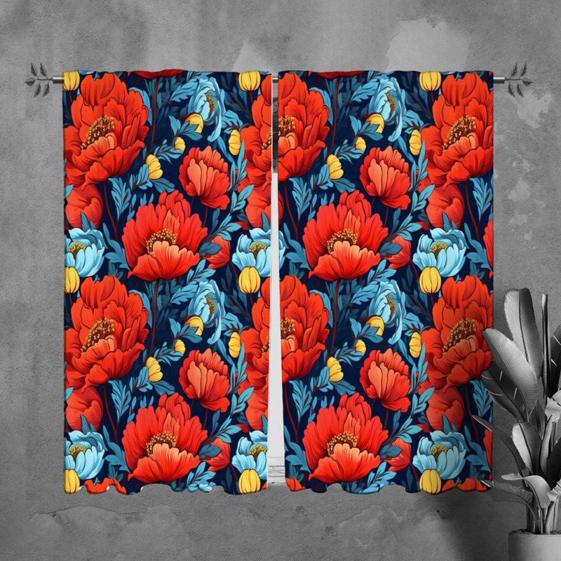 Paire de rideaux obscurcissant en polyester Lindarose, L 20 po x L 61 po