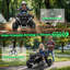 Grand quad 24V pour enfants - 2 places 4 roues motrices, moteur puissant de 800 W, télécommande pour les enfants de 3 à 8 ans-88313748