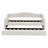 Twin XL Size Linen Tufted Daybed – Sofa Bed Design, LED Belt & Trundle Included-1746553942