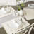 Itzhak Cotton Blend Striped Rectangle Placemat-582707617