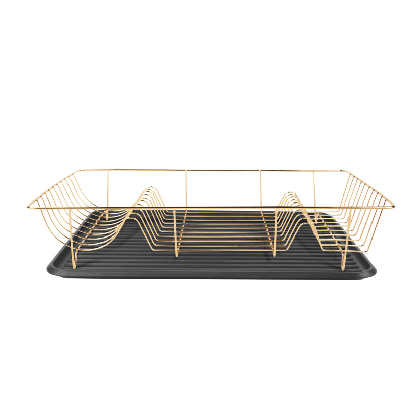 Free-Standing Drying Rack, Gold