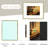 Gold Picture Frame - Set of 2 with Mat