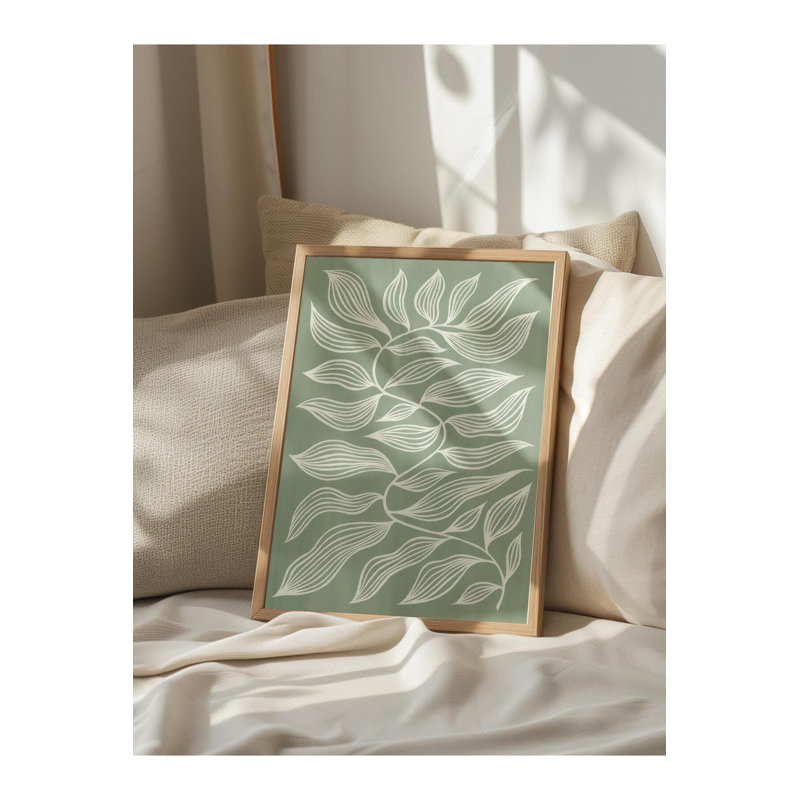 Peinture décorative encadrée
