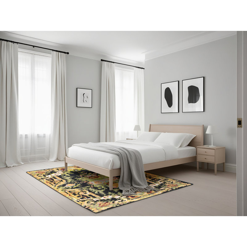 Abstract Indoor Rug, Rectangle 5' x 7'