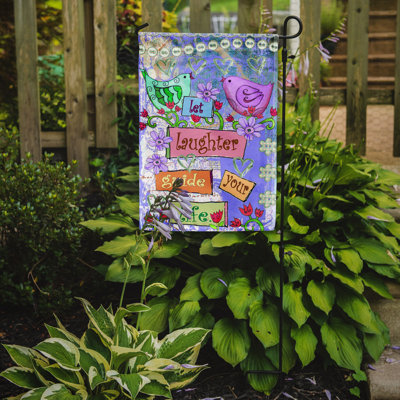 Double Sided 15'' H x 11'' W Polyester Garden Flag