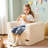 Comfy Faux Fur Kids Bean Bag Chair-1178390765