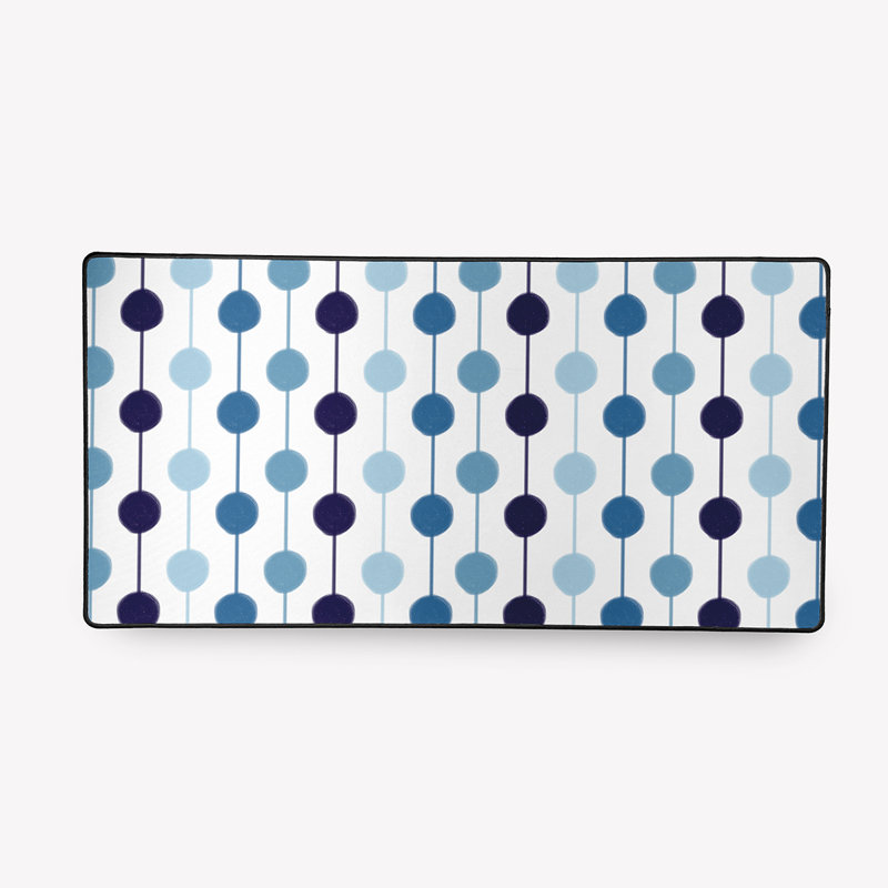 Coussin de bureau Lavern, Bleu