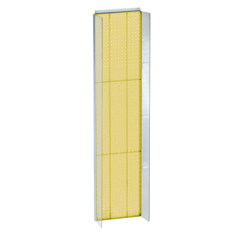 Panneau perforé de 13,5 po x H 44 po Powerwing, 13.5" W x 44" H x 4.5" D, Yellow