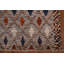 Tapis gris en laine noué à la main de conception unique 7 pi x 9 pi 6 po New Age