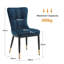 50cm H Tufted Upholstered Metal Upholstered Back Side Chair-502091317-471372718
