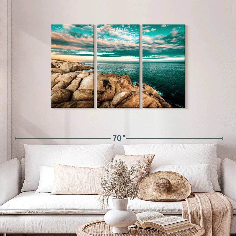 Gillard Dramatic Seascape, 28" H x 45" W