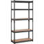 Étagère de rangement robuste en métal à 4 niveaux-129861901