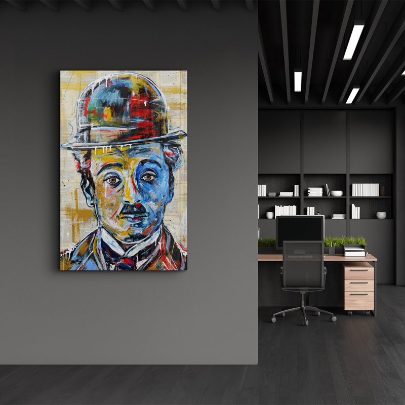 Élégante peinture murale en verre trempé de 13,8 po x 21,7 po | 100% verre trempé, épaisseur: 0,16 pouce | Imprimé UV pour des couleurs éclatantes | Parfait pour la décoration intérieure, le salon et les espaces de bureau