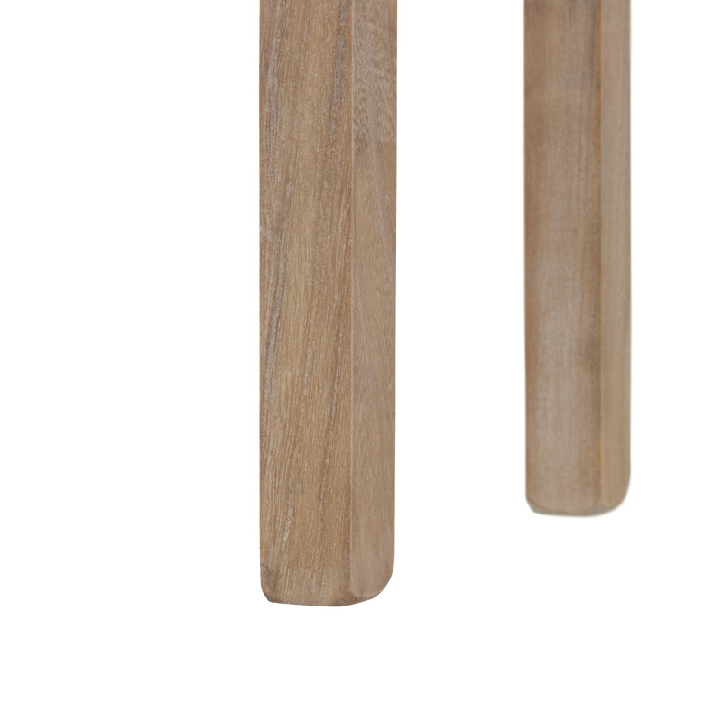 Isable 95cm Solid Wood Console Table