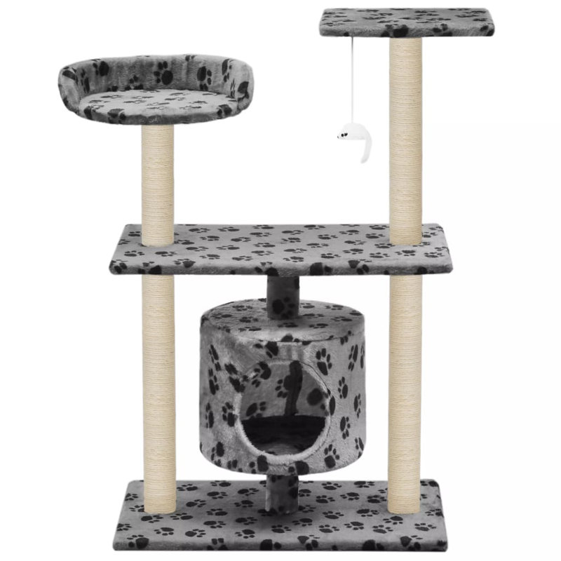 Alyson 95cm H Cat Tree, Grey