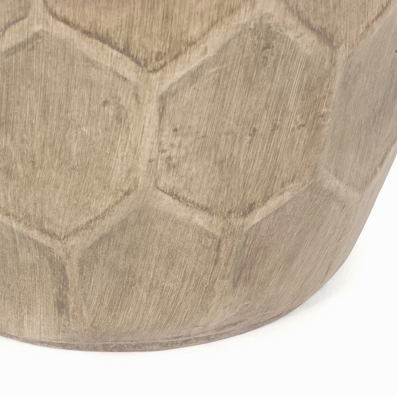 Outdoor Lightweight Concrete Side Table