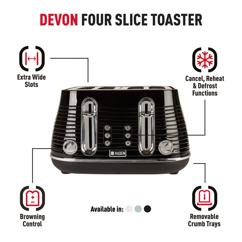 Devon 4 Slice Toaster