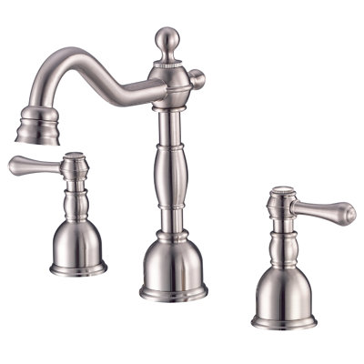 Opulence Widespread Bathroom Faucet with Drain Assembly