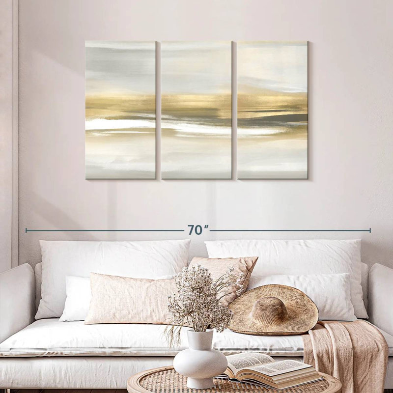 Avery Highlight Gold I, 28" H x 45" W