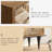Retro Solid Wood Accent Cabinet