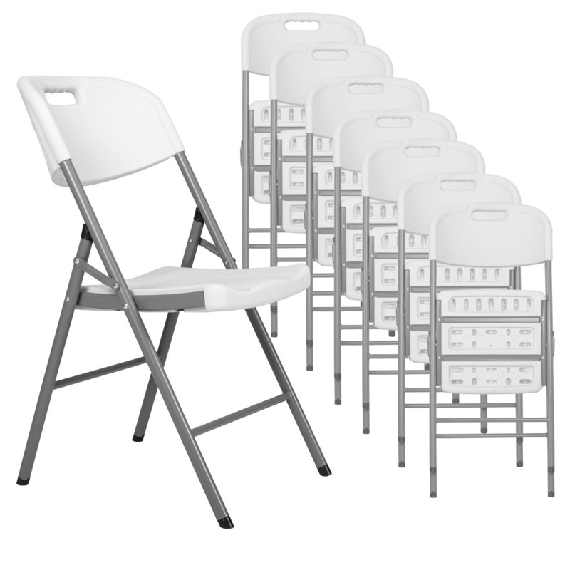  Ensemble de 8 chaises pliantes Trestle Series