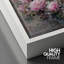 Œuvre de roses roses, images de jardin floral, art mural impression sur toile encadrée-126032570-126032575
