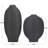 Ceramic Textured Decorative Vase Set-71134088-71134087
