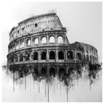 Housses de couette Roman Colosseum Illustration
