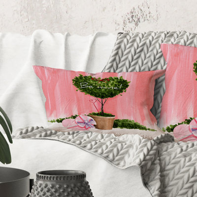 Floral Throw Pillow