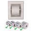 Porte-papier hygiénique encastré Tracy-72316584