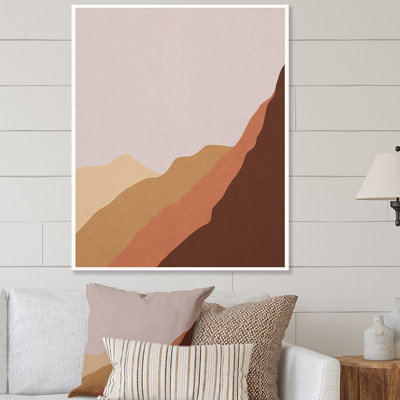 Abstract Mininalism Sky Landscape " Abstract Mininalism Sky Landscape " Graphic Art Print