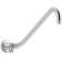 Gooseneck Rainhead Arm with 2-Way Diverter