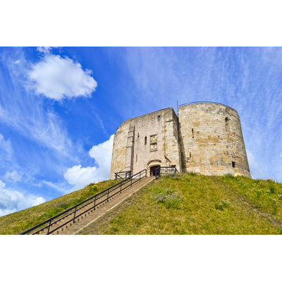 Clifford's Tower by Elroi - Wrapped Canvas Print