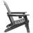 HDPE Folding Adirondack Chair With Cup Holder,Weather-Resistant, Low Maintenance,Supports Up To 400Lbs,,3Pack-2109304937