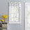 Country Floral Floral Ruffled Window Valance
